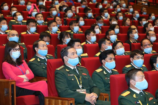 代表全国1420万名少数民族同胞的近1600名代表出席大会。图自越通社