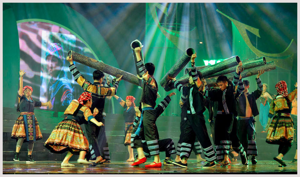 越南各民族文化日精彩开幕。（图片来源：越通社）