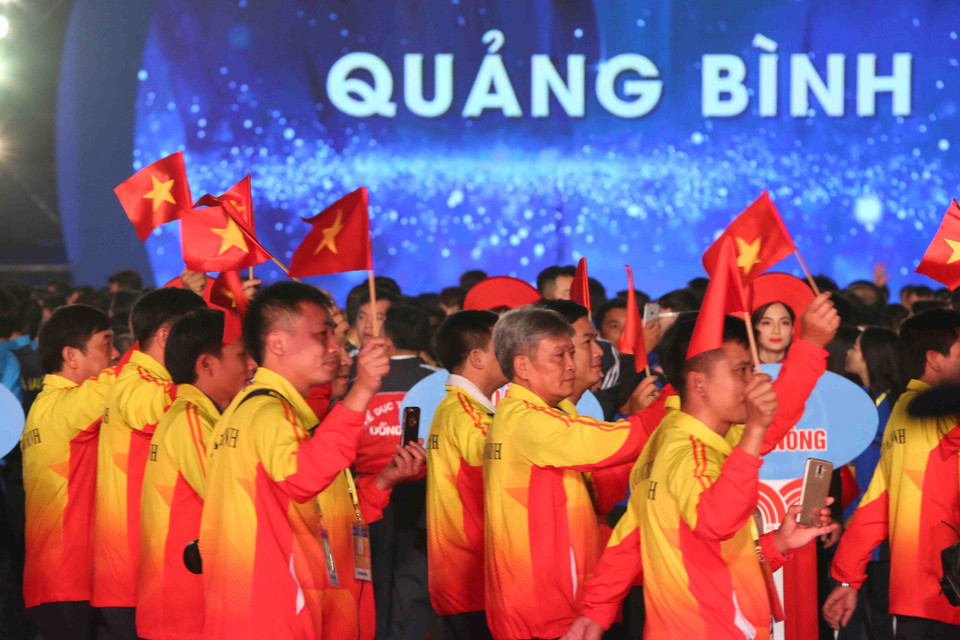 广平省运动员。越通社记者 明决 摄