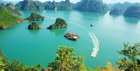 从高空拍摄下龙湾的一部分（图片来源：民智报）