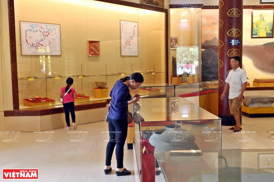 蓝京国家级特殊历史遗迹区的博物馆。图自《越南画报》