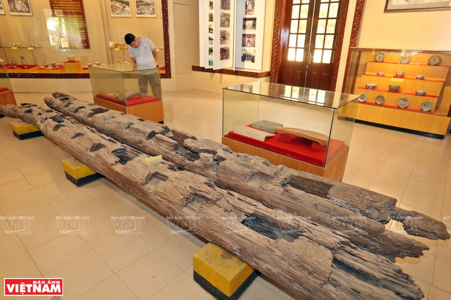 蓝京国家级特殊历史遗迹区的博物馆。图自《越南画报》