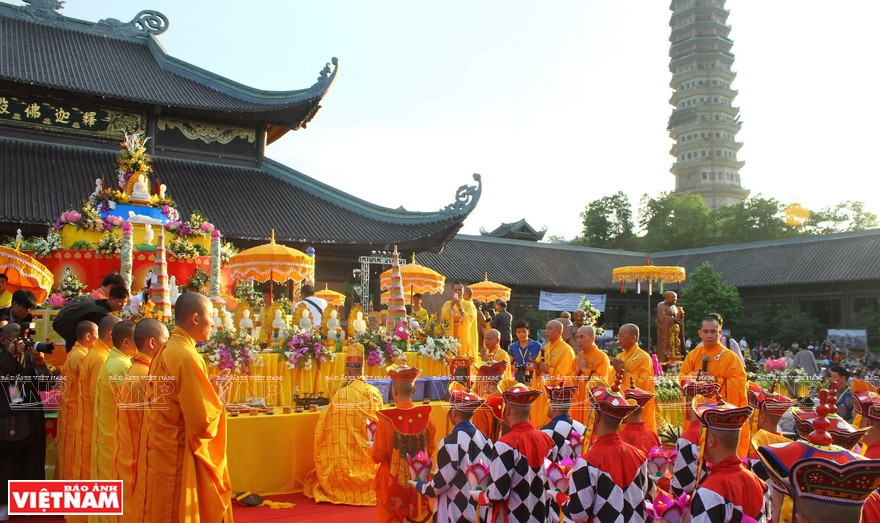 联合国卫塞节。图自《越南画报》