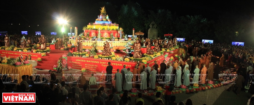 联合国卫塞节。图自《越南画报》