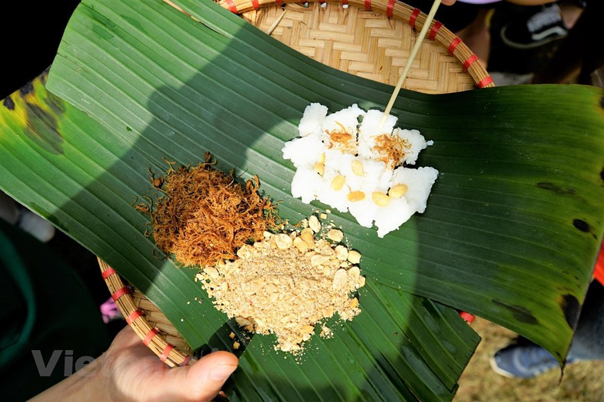 传统菜肴。Vietnam+记者明孝 摄