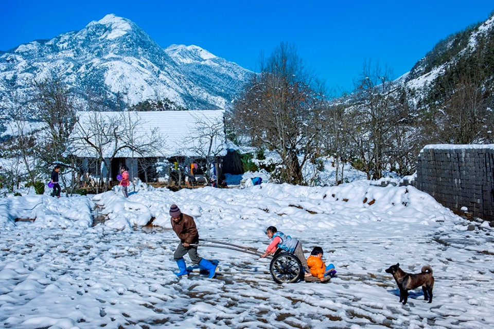 阮友勇摄影师的“沙巴的雪季”作品。图自组委会
