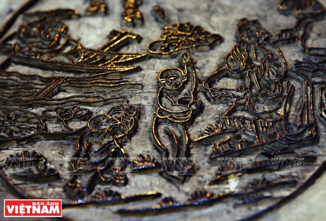 展览会展出的作品。图自《越南画报》