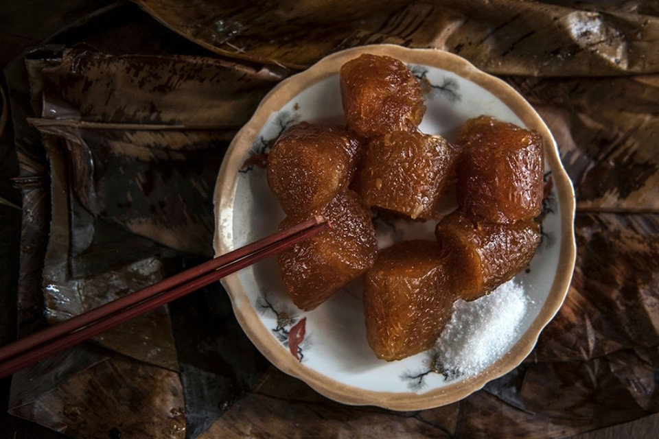 黄玉石摄影师的“风谷村的糯米饼”作品。图自组委会