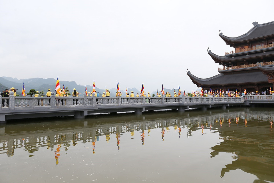 三祝寺国际会议中心。越通社记者 摄