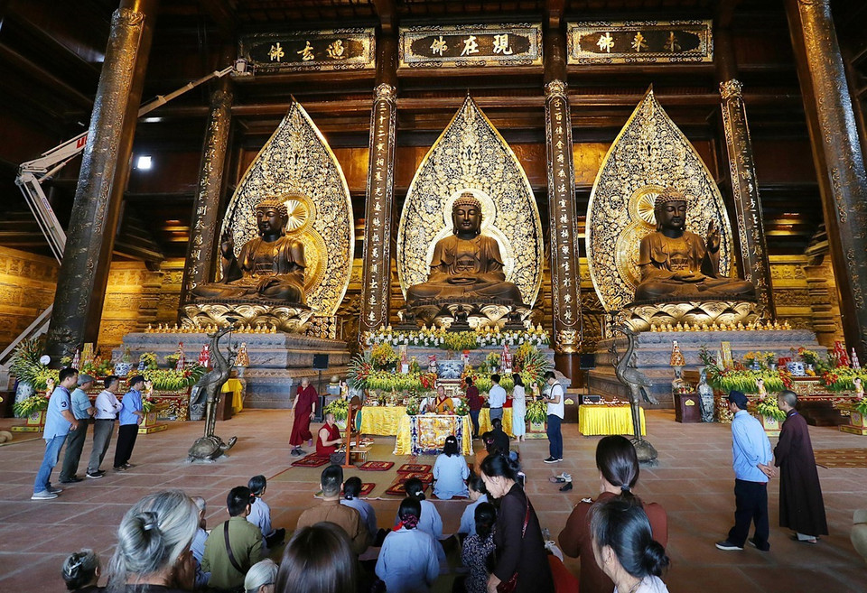 三祝寺三世殿。越通社记者 摄