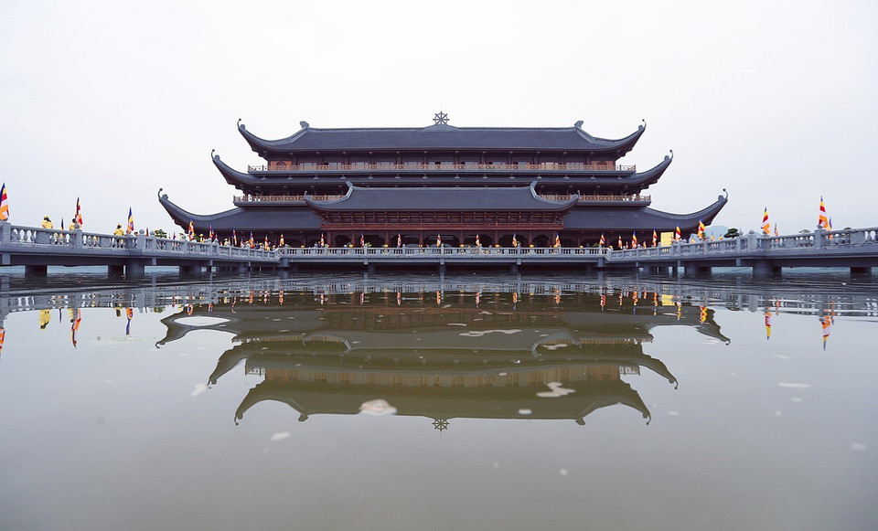  三祝寺国际会议中心。越通社记者 摄