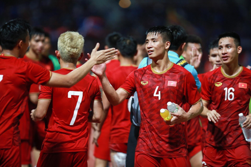 越南队球员。越通社记者仲达 摄