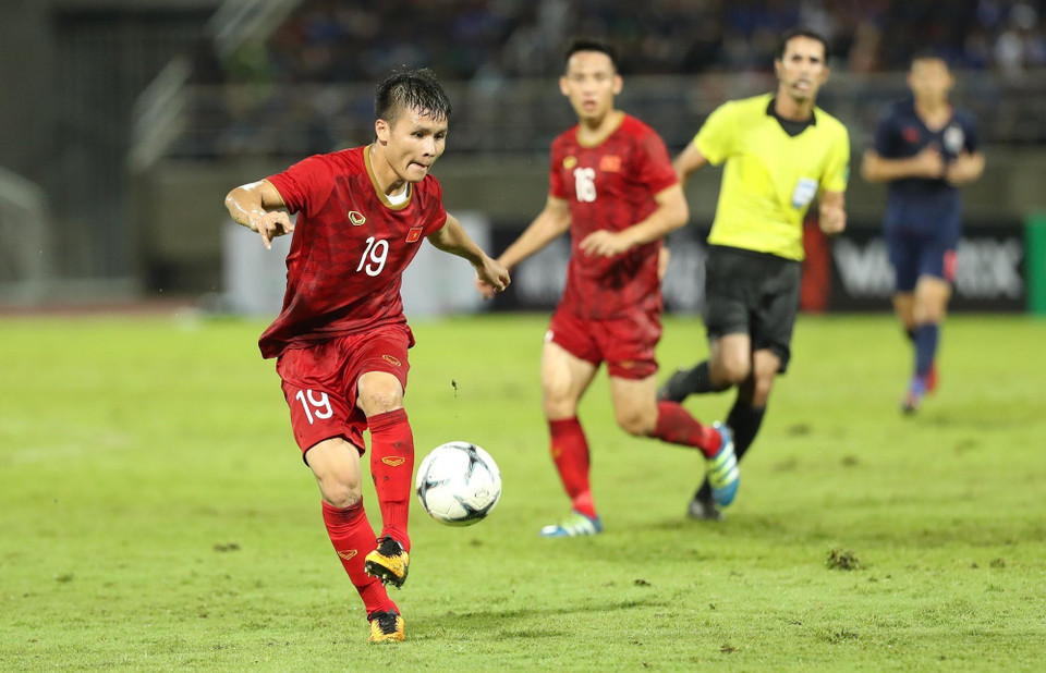  越南队球员光海。越通社记者仲达 摄