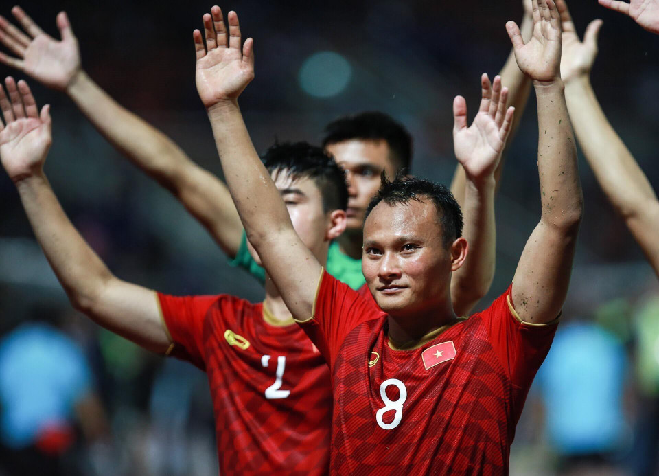 越南队球员仲黄。越通社记者仲达 摄