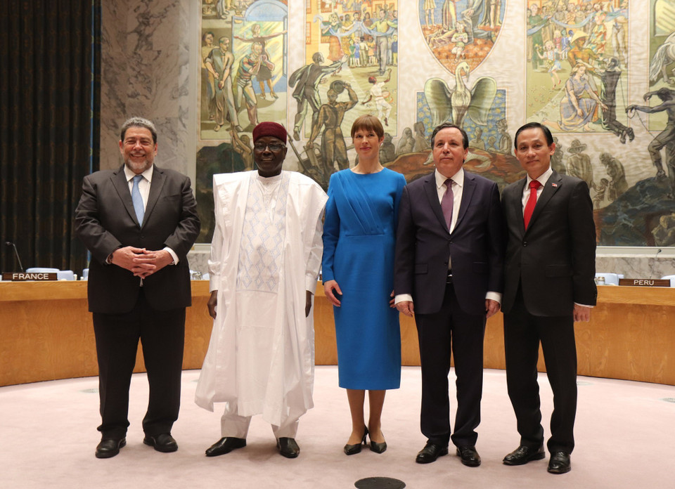  当选国家代表。越通社驻美国记者 摄