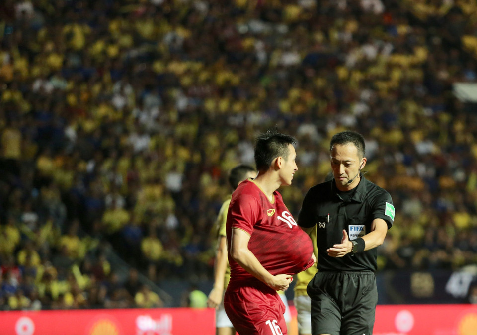 越南球员雄勇。越通社记者摄 阮明进