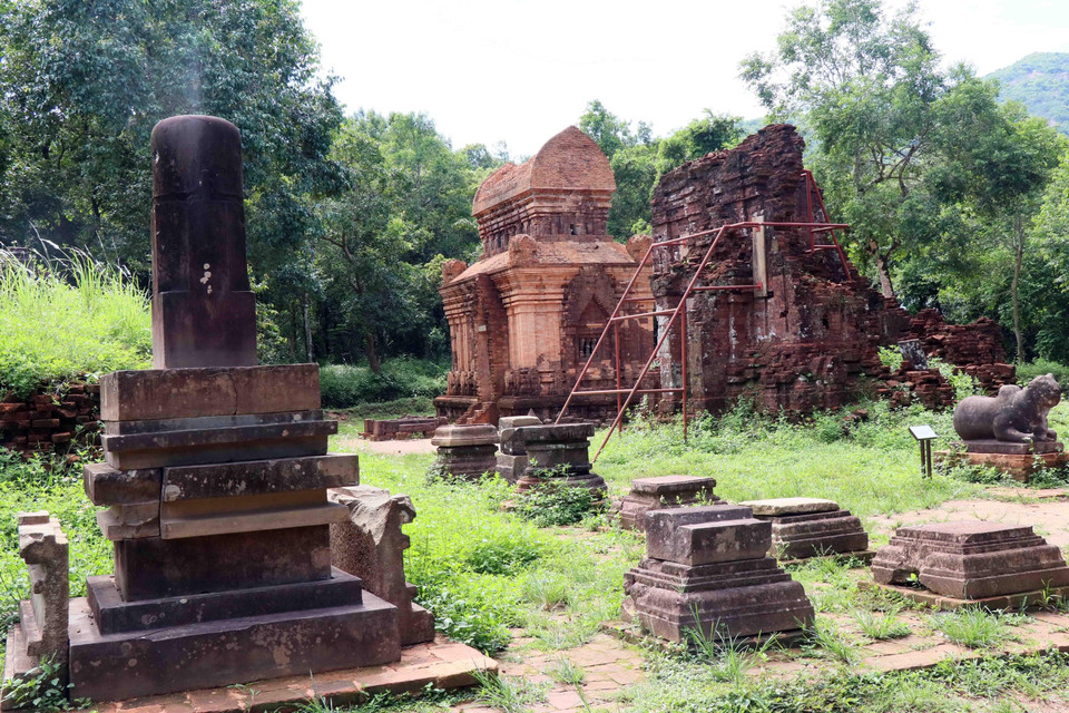 美山圣地。图自越通社