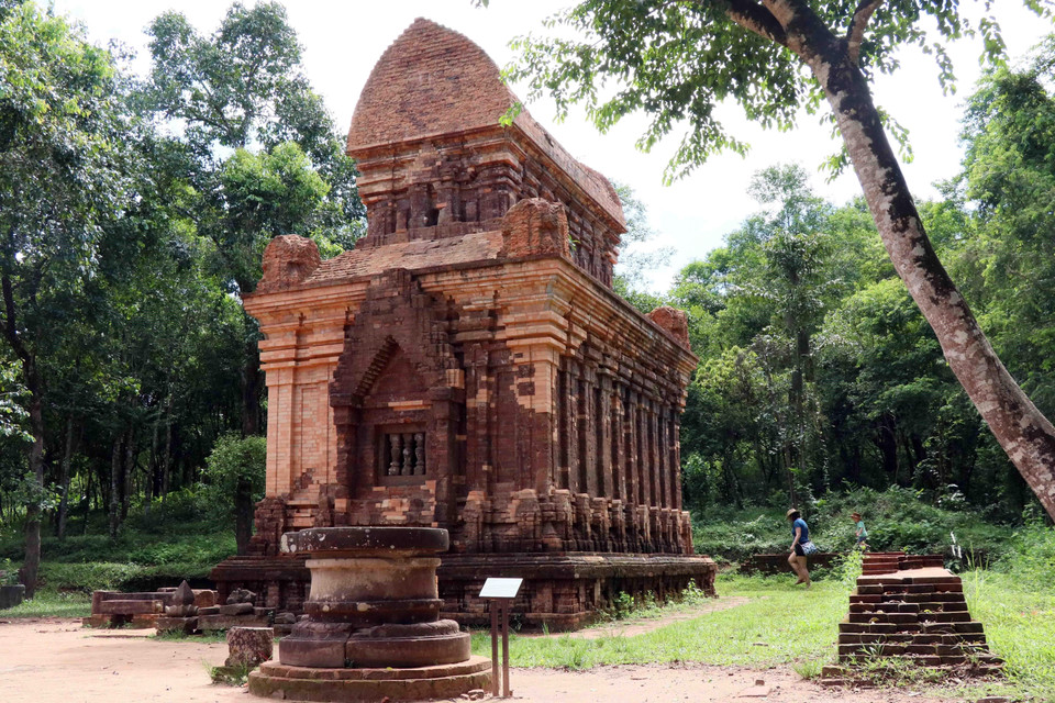 美山圣地。图自越通社