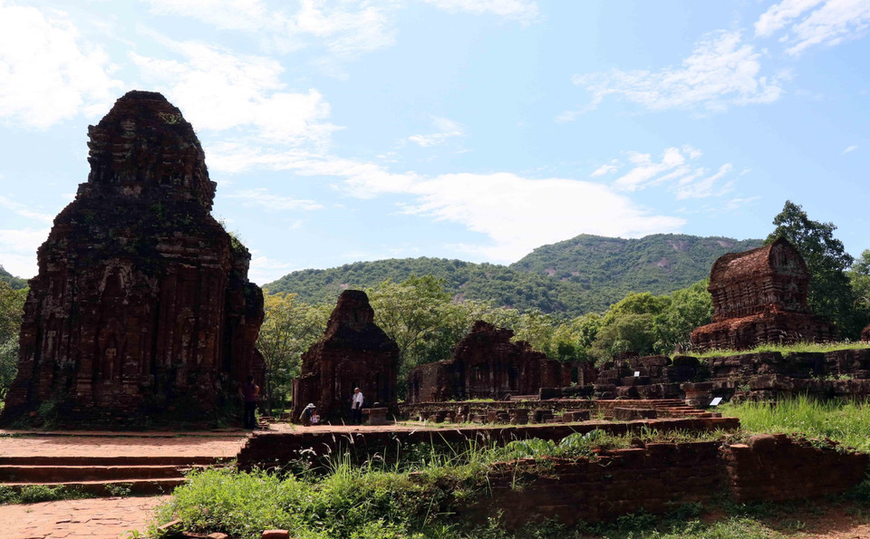 美山圣地。图自越通社