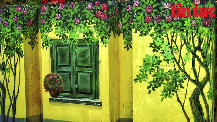 这条壁画路将给首都居民和国内外游客留下深刻印象。图自越通社《信息报》