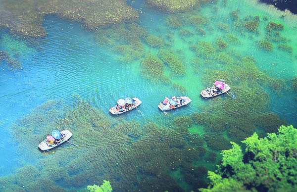 陈光孝的作品《顺水》。（图片来源：越共电子报）