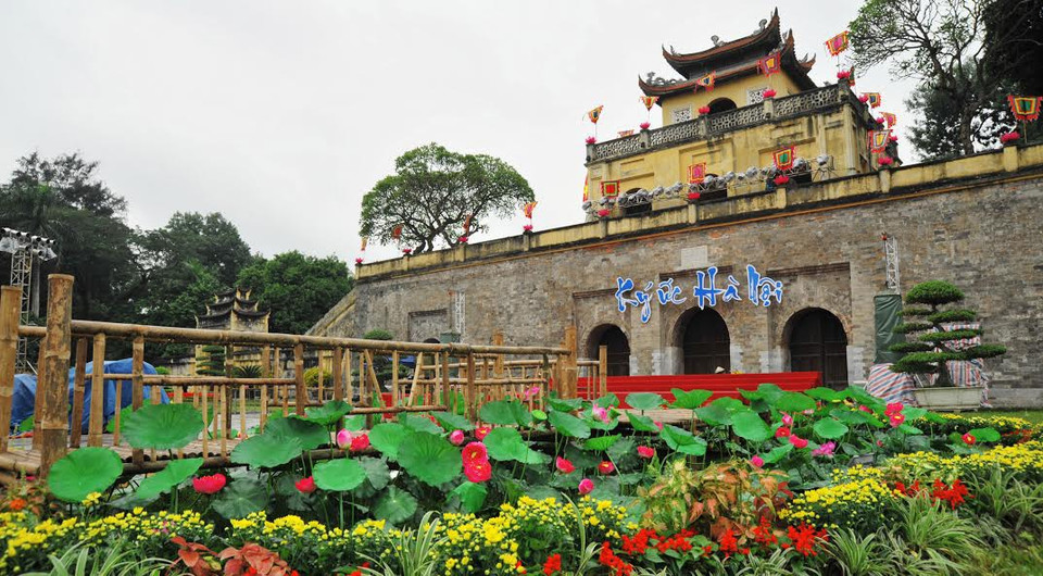 升龙皇大门。（图片来源：越南《人民报》）