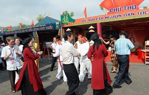 富寿省的春歌（Hát Xoan）。（图片来源：越南《人民军队报》）