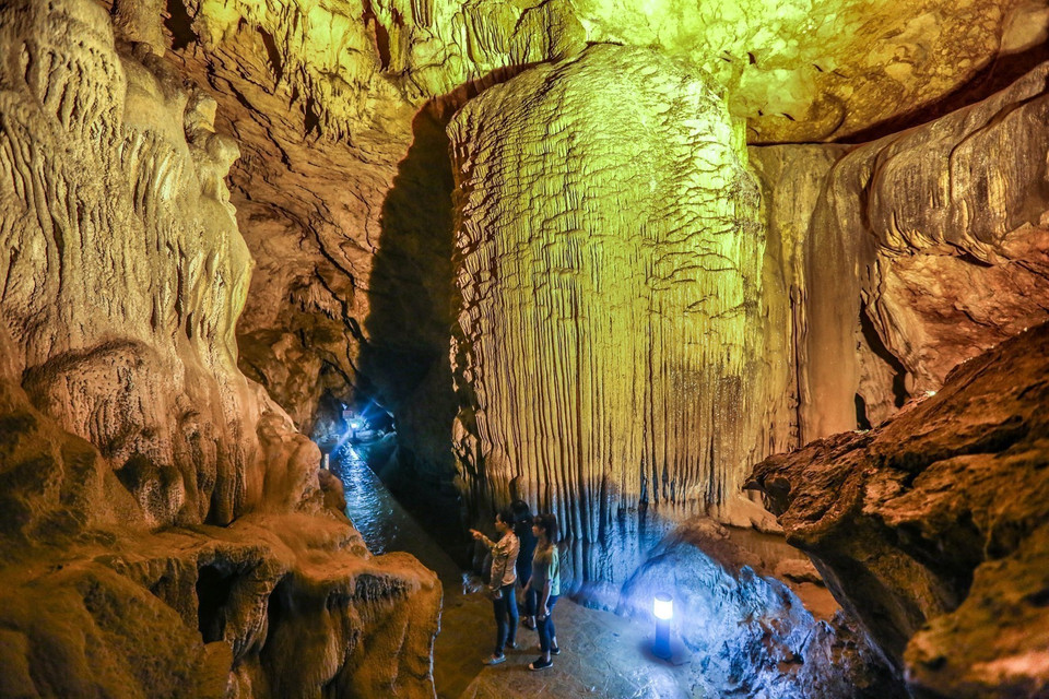 越南高平山水地质公园。（图片来源：越通社）