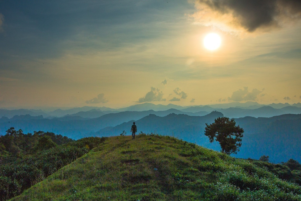 越南高平山水地质公园。（图片来源：越通社）