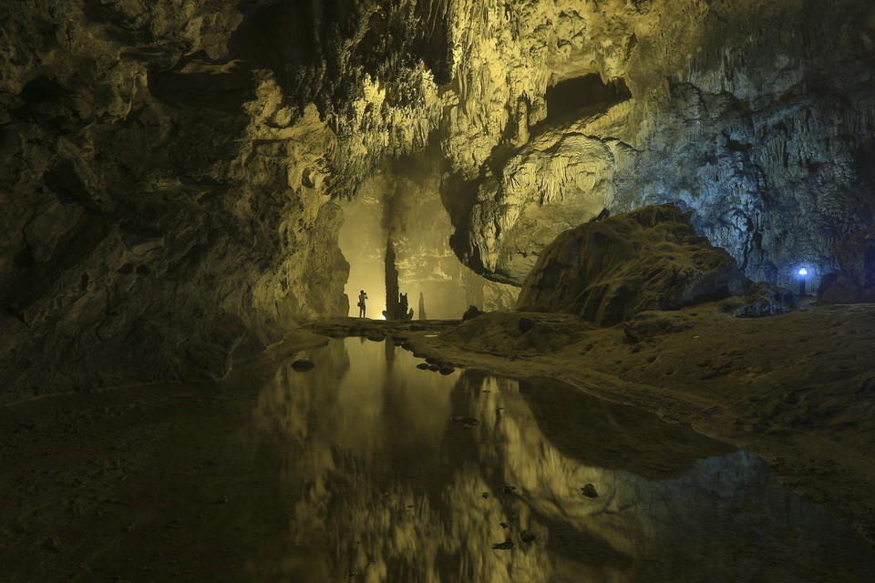 越南高平山水地质公园。（图片来源：越通社）