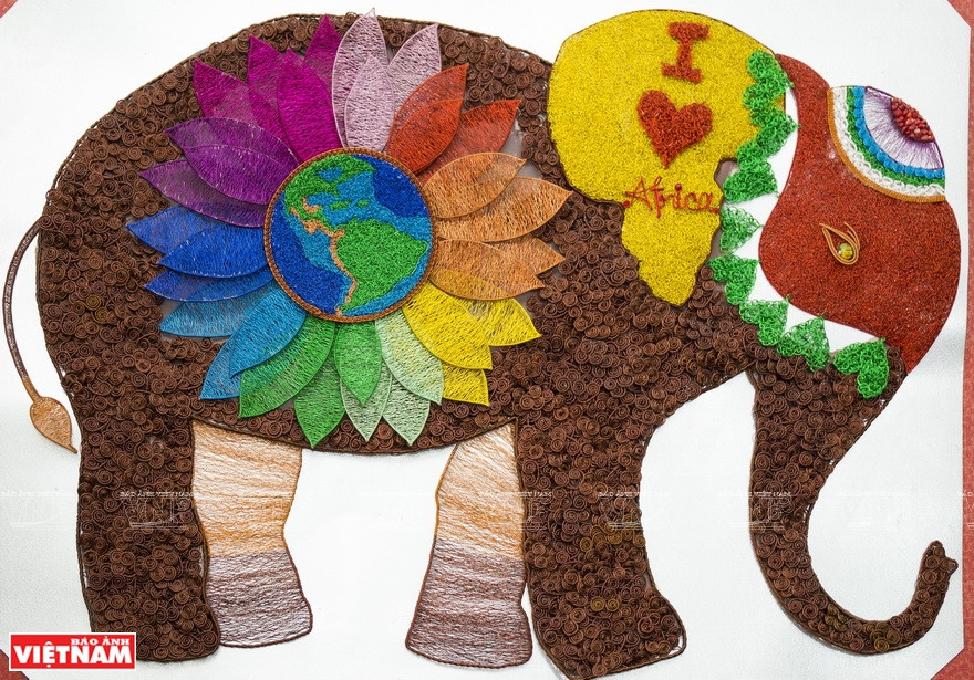 Uma牌铜丝产品。图自越南画报