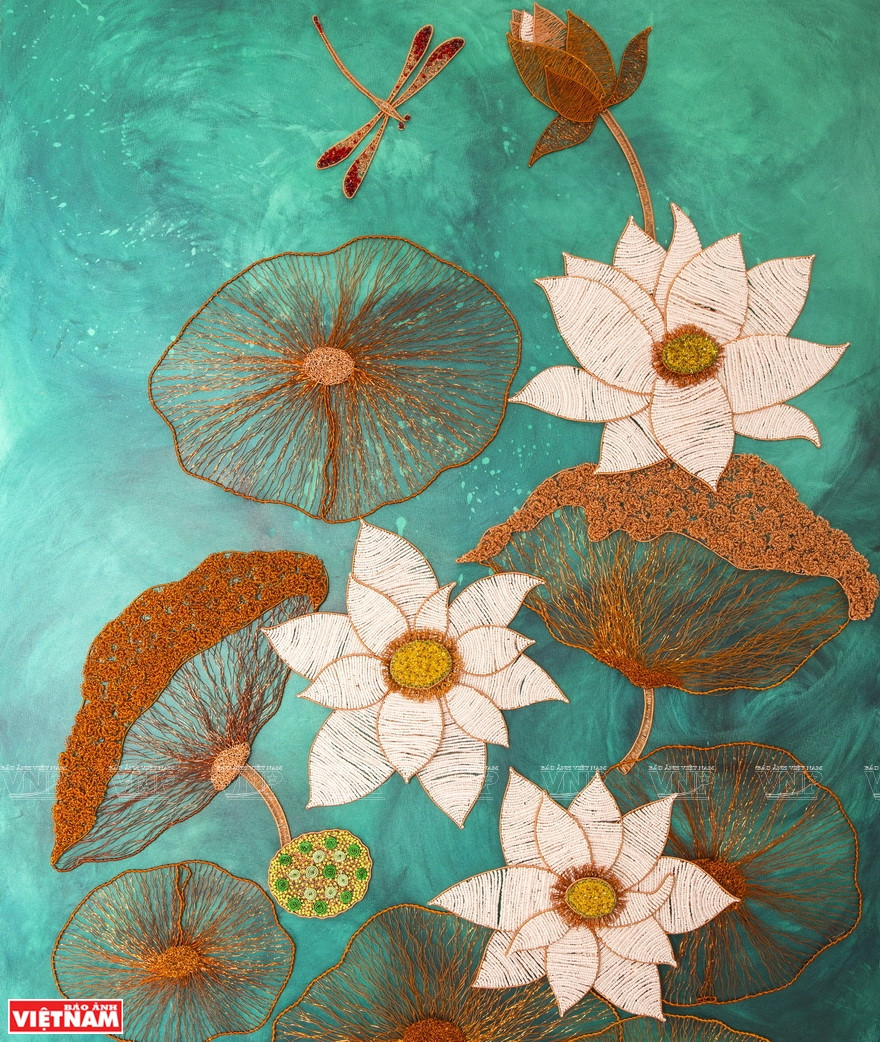 Uma牌铜丝产品。图自越南画报