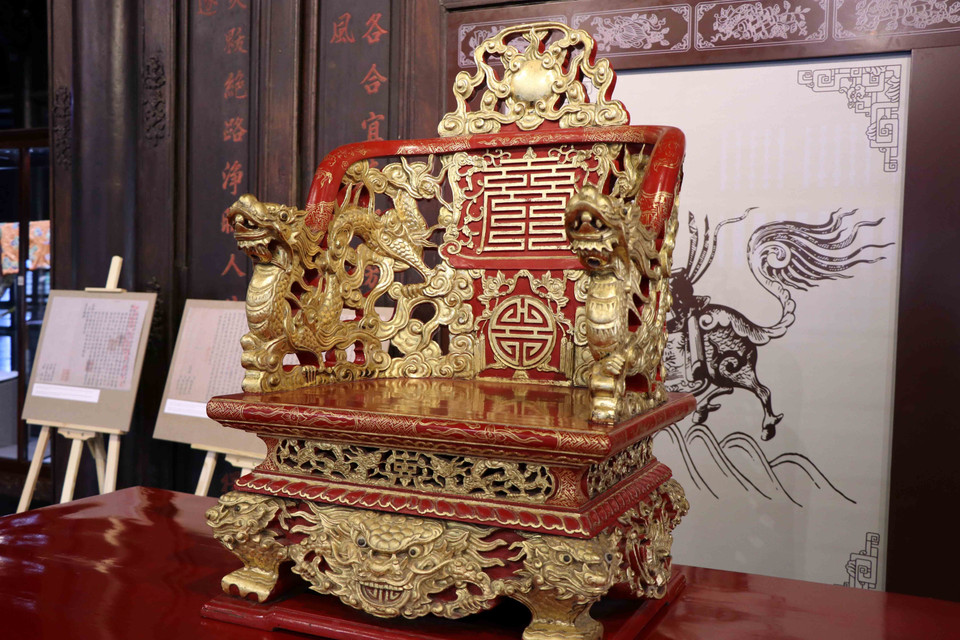 该博物馆目前管理的大部分古董与阮朝相关。越通社记者 杜长 摄