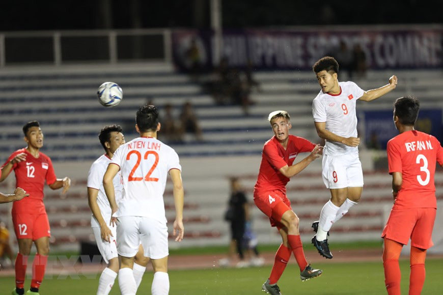 ##s###1-0是比赛最后结果。越南队继续在B组排名第一。(越通社 黄玲 社）