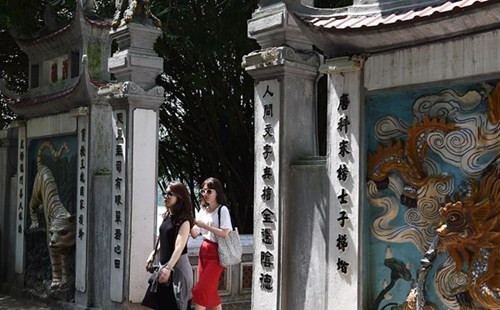 河内有很多富有吸引力的历史遗迹区。（图片来源：人民军队报网）