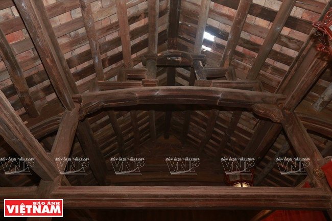 这座古建筑于1649年建设，占地面积100平方米，具有400年历史。（图片来源：越南画报）