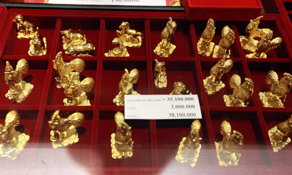 12生肖黄金（图片来源：越通社）