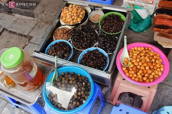 人面子果糖在河内到处都有（图片来源：vnexpress.net）