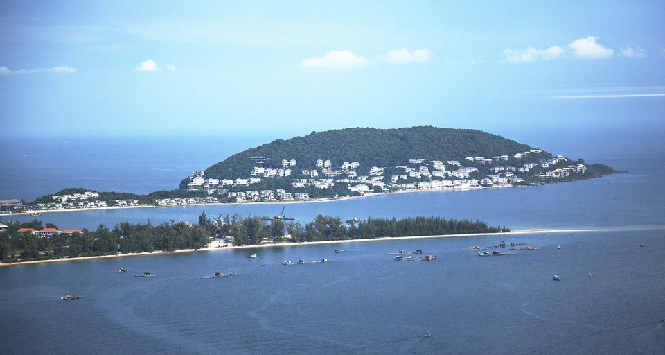 富国南岛的梅翁角。图片来源：越通社