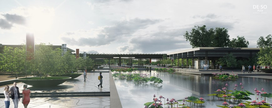 该遗迹区是与义安省南坛县特殊且最具吸引力的文化—历史旅游群体。图片来源：Vietnam+