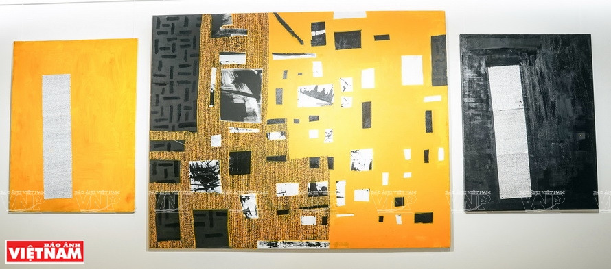 美国画家大卫埃文斯的作品。图自越南画报