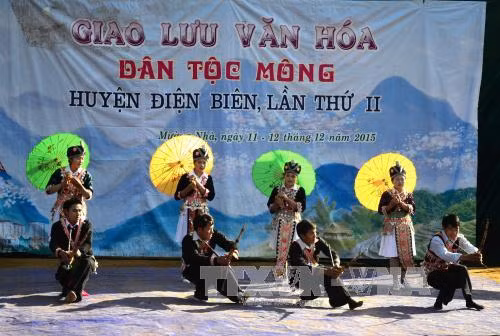 在文化节表演的文艺节目。（图片来源：越通社）