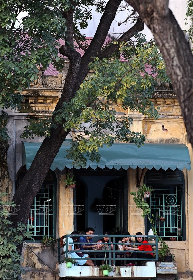 河内古老建筑一角。（图片来源：越通社《越南画报》）