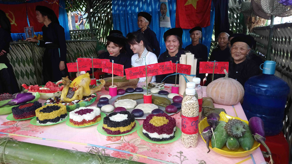 高平省传统美食。越通社记者 国达 摄