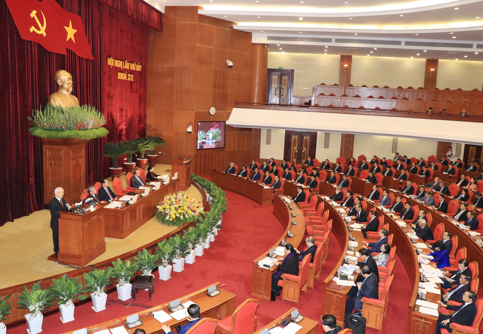 会议场景。越通社记者 统一 摄