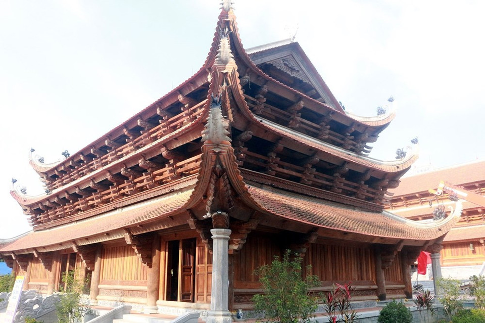 琼林寺主要用格木建设。图自越通社