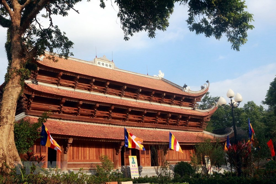 琼林寺于2013年被列入国家级特殊遗迹名单。图自越通社