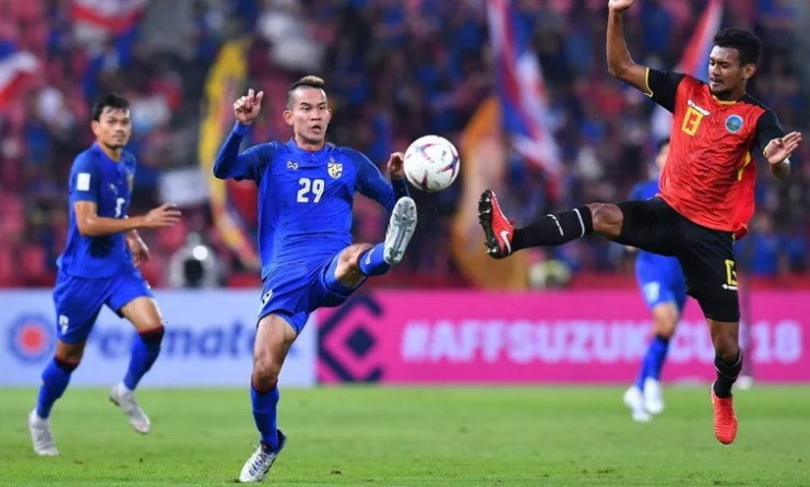 泰国球员Sanrawat Dechmitr。（图片来源：FOX体育台）