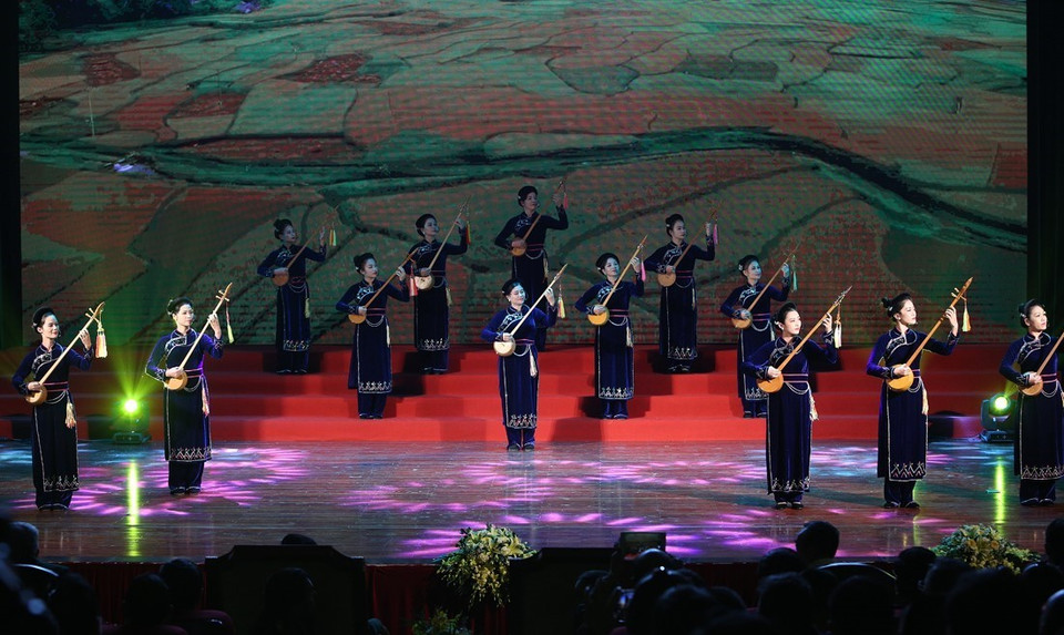 艺术表演节目。越通社记者 杨江 摄