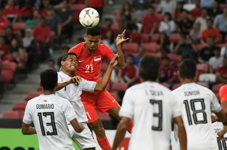 新加坡球员萨富万•巴哈鲁丁（Safuwan Baharudin）。（图片来源：FOX体育台）